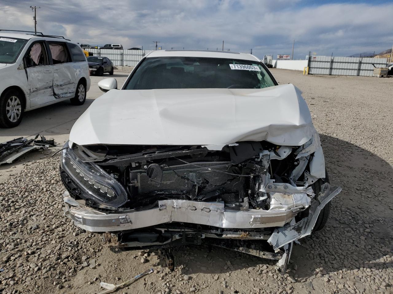 2022 HONDA ACCORD HYBRID EXL VIN:1HGCV3F59NA006871