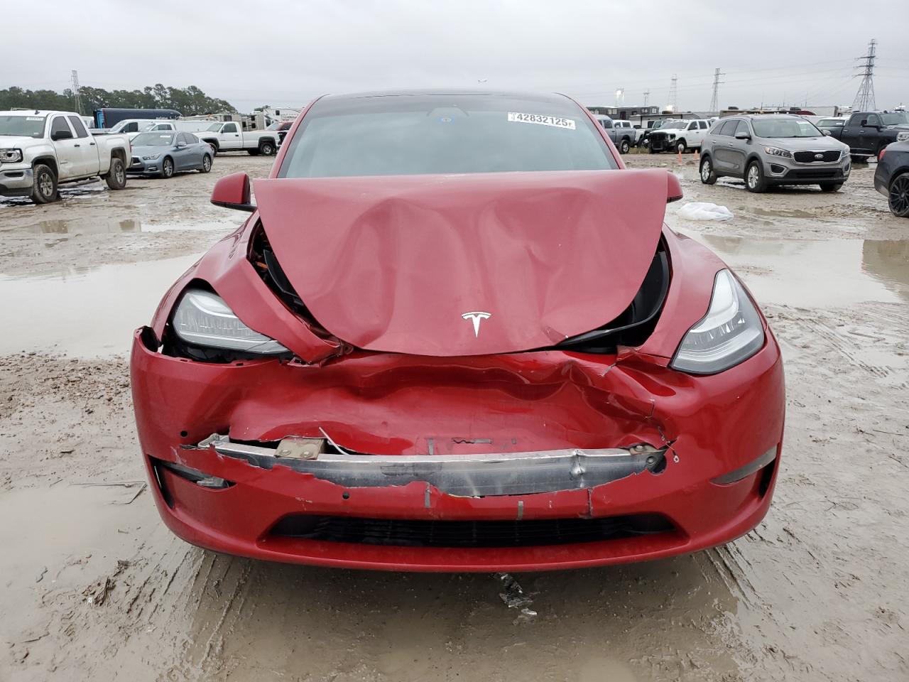 2022 TESLA MODEL Y  VIN:7SAYGDEE0NA001698