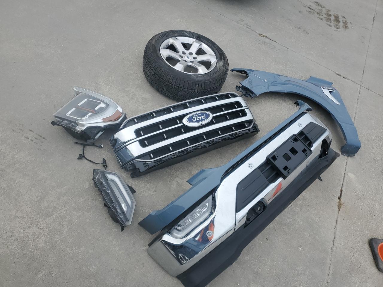 2023 FORD F150 SUPERCREW VIN:1FTFW1E55PFA54307