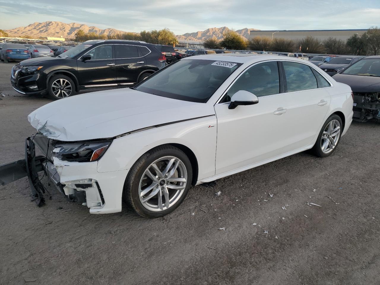 2022 AUDI A4 PREMIUM PLUS 45 VIN:WAUEAAF45NN011215