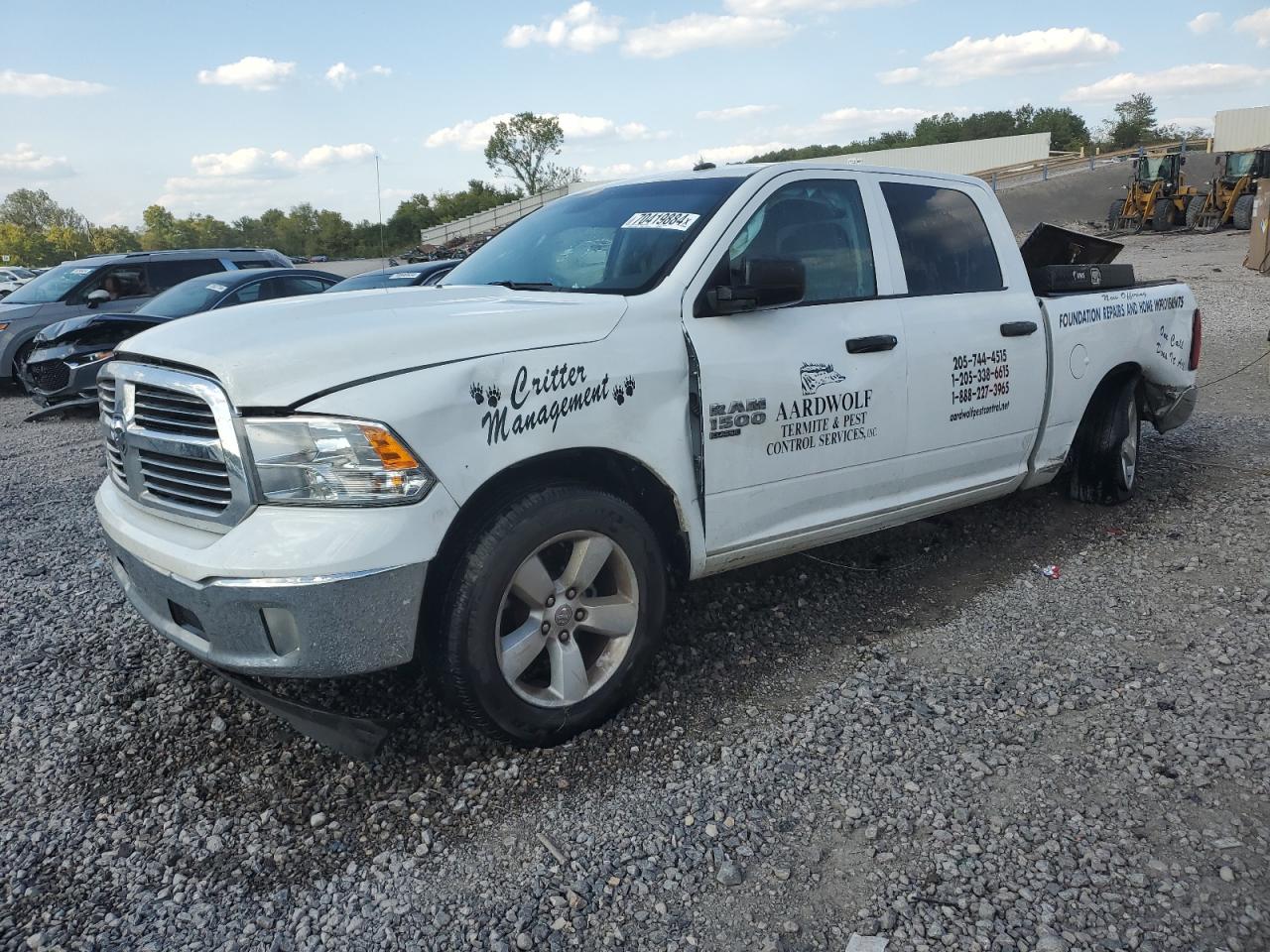 2022 RAM 1500 CLASSIC TRADESMAN VIN:3C6RR6KG0NG210652