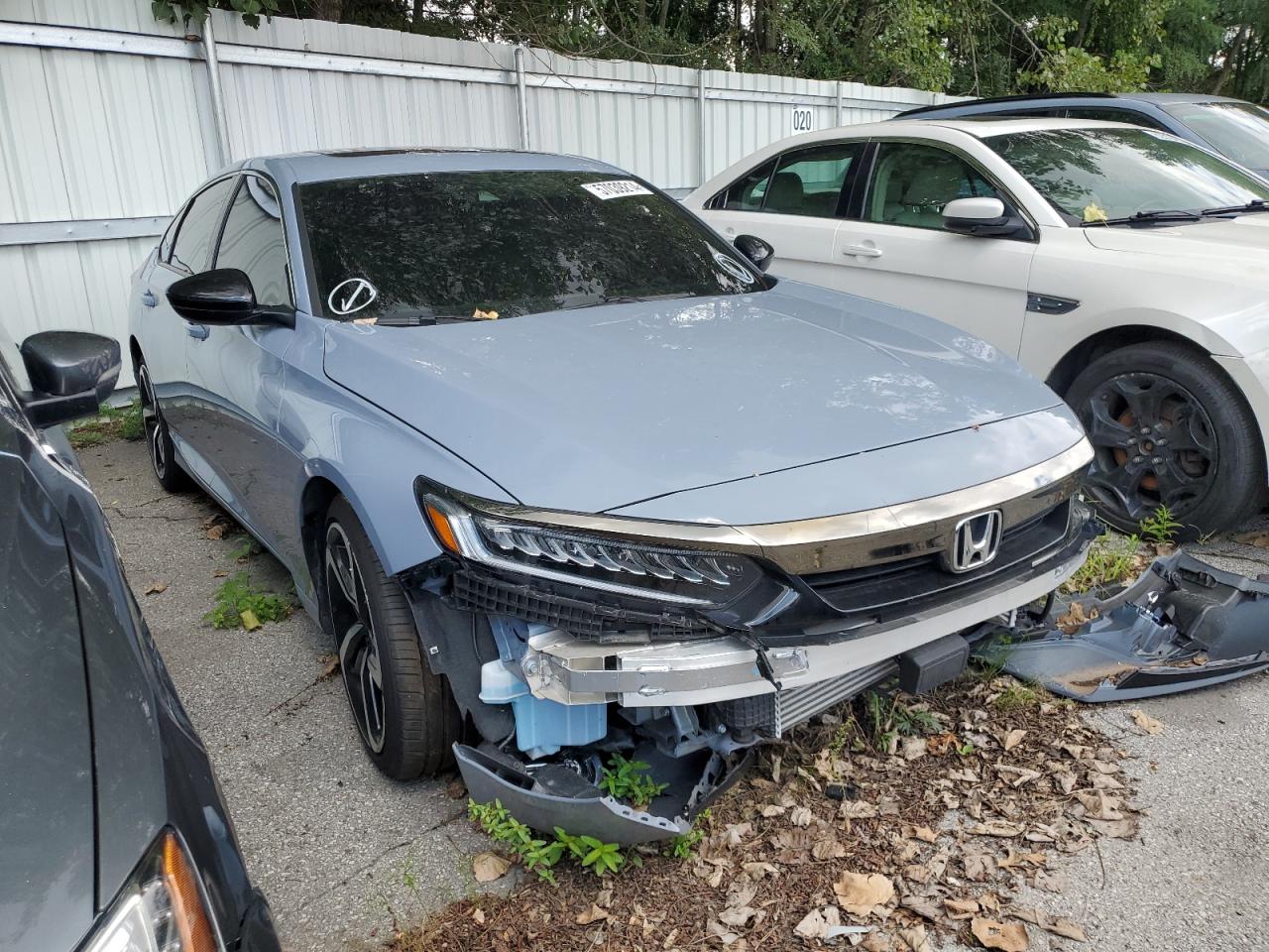 2022 HONDA ACCORD SPORT VIN:1HGCV2F39NA016454
