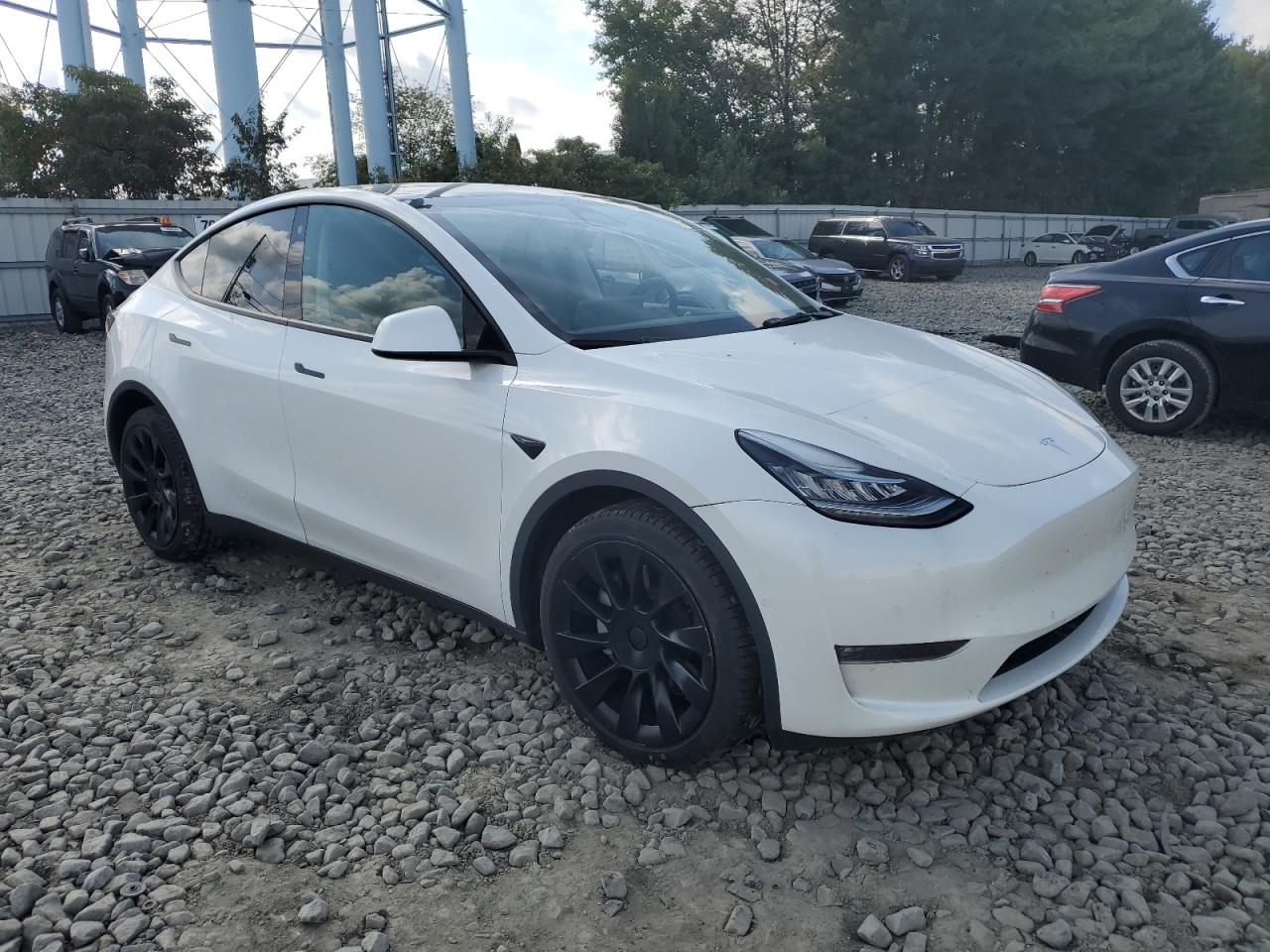 2022 TESLA MODEL Y  VIN:7SAYGDEE1NF328971