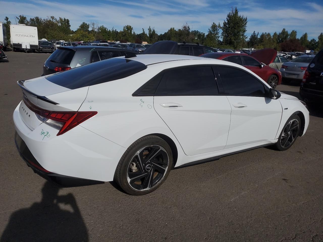 2023 HYUNDAI ELANTRA N LINE VIN:KMHLR4AF7PU375198