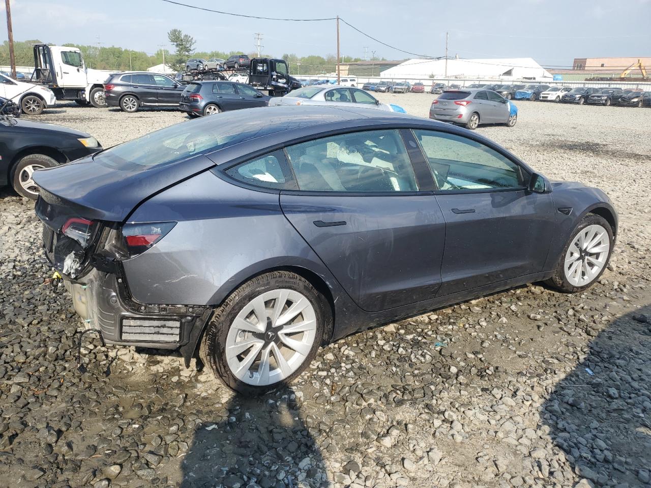 2022 TESLA MODEL 3  VIN:5YJ3E1EB3NF260318