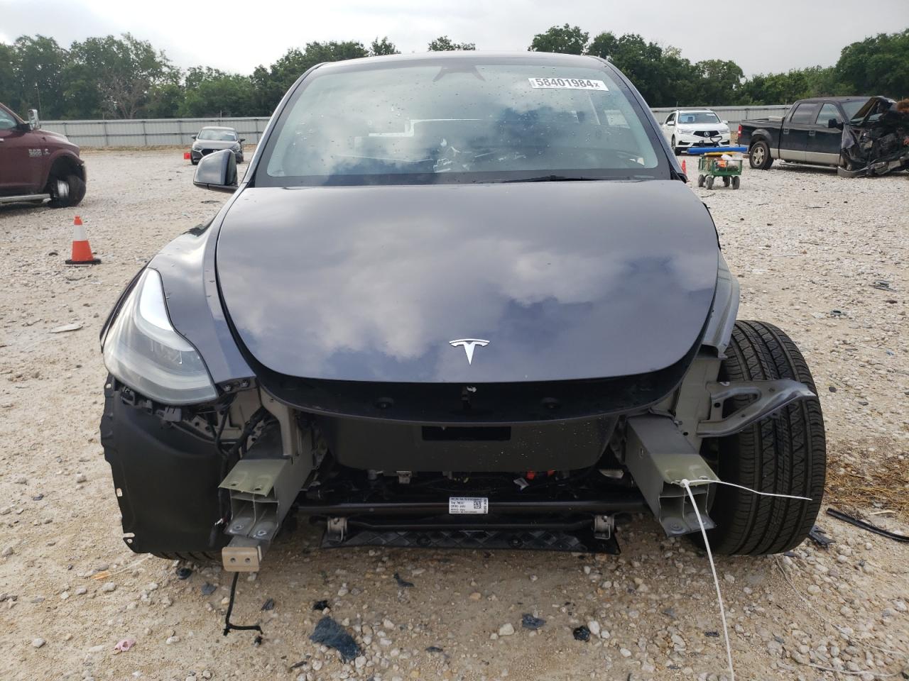 2023 TESLA MODEL Y  VIN:7SAYGAEE5PF943492