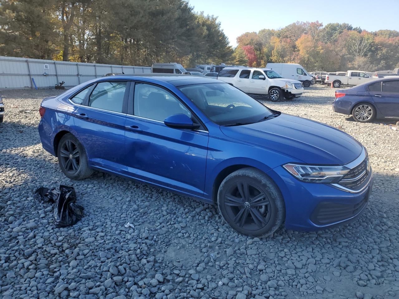 2022 VOLKSWAGEN JETTA SE VIN:3VW7M7BU4NM015839