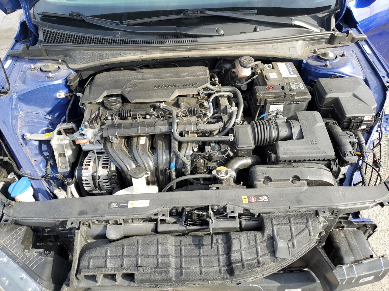 2022 HYUNDAI ELANTRA SEL VIN:KMHLM4AGXNU358822