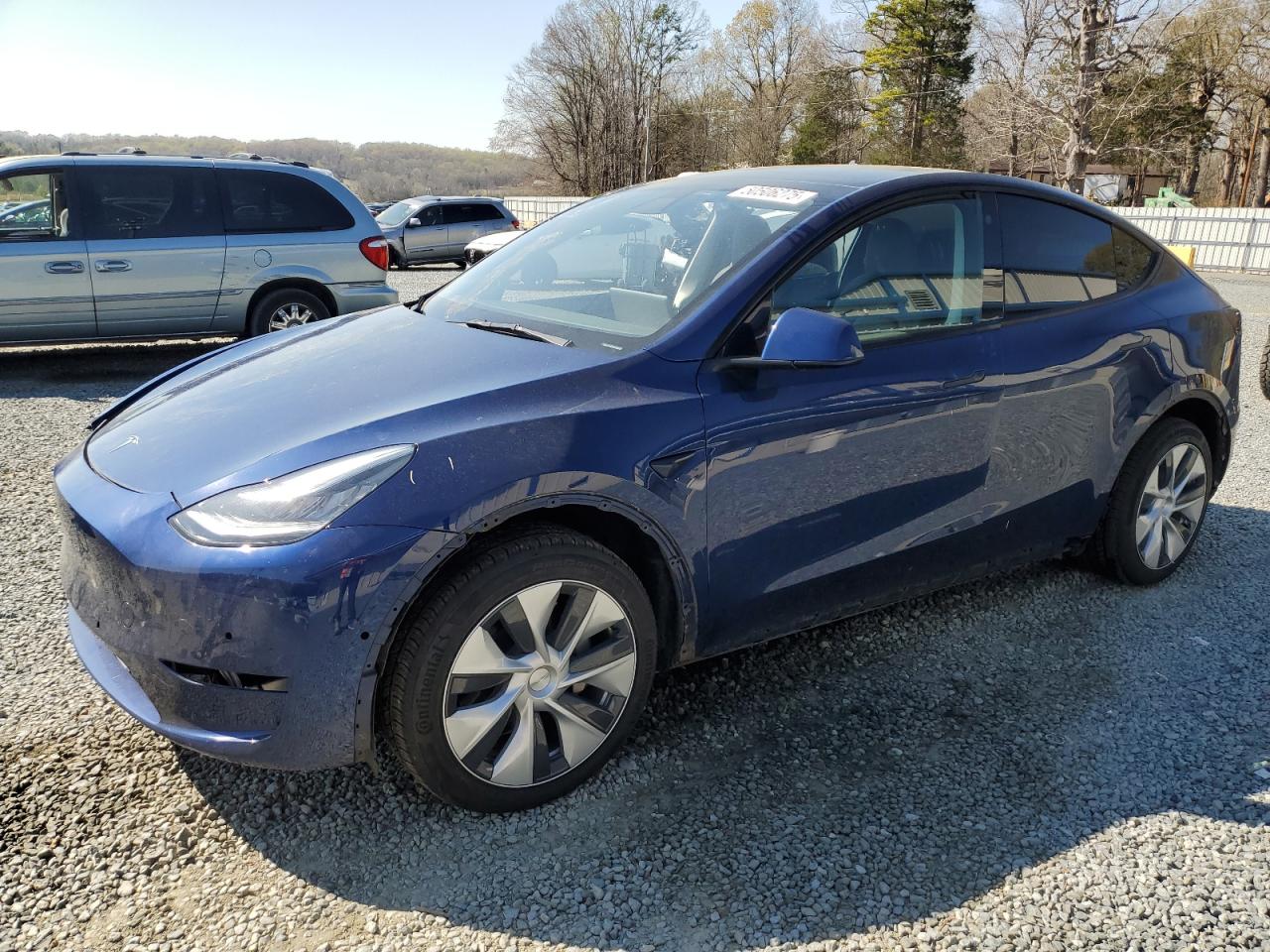2022 TESLA MODEL Y  VIN:7SAYGDEE3NF435620