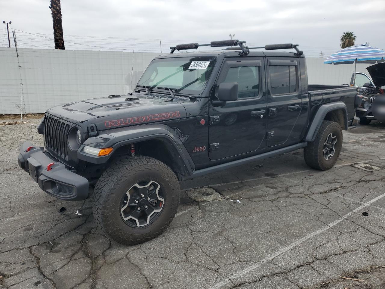 2022 JEEP GLADIATOR RUBICON VIN:1C6JJTBG7NL105497