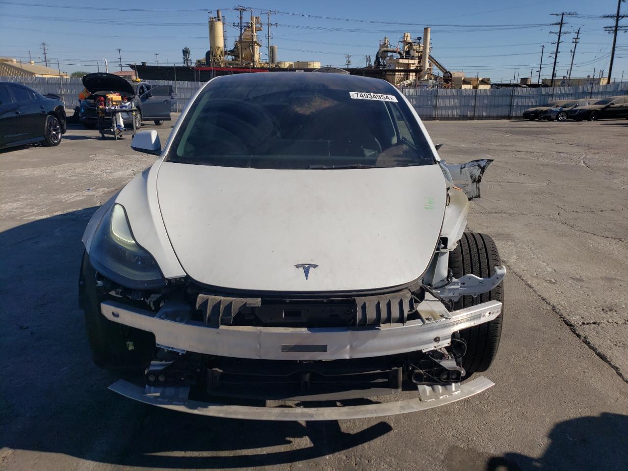 2022 TESLA MODEL 3  VIN:5YJ3E1EAXNF358687