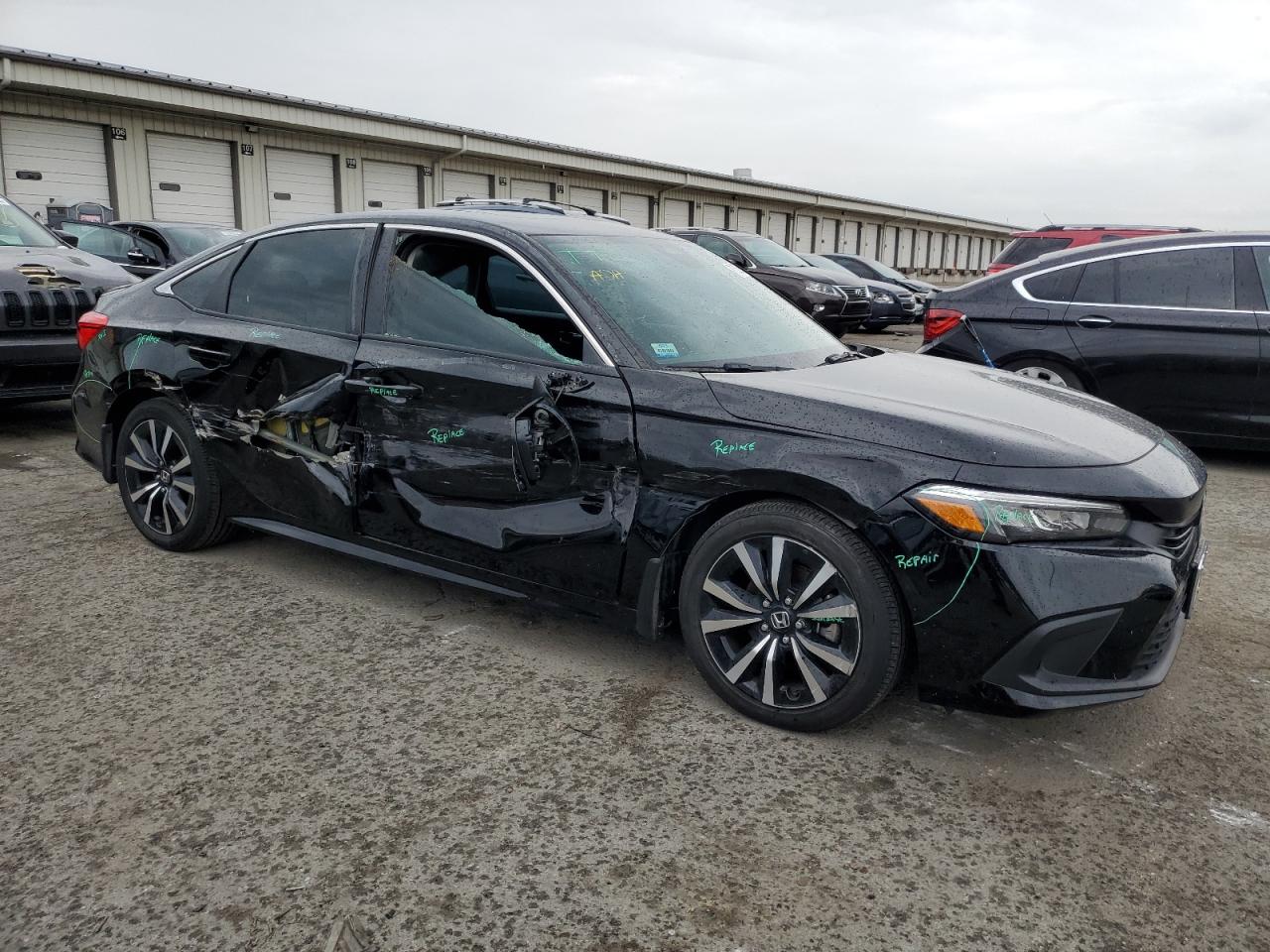 2023 HONDA CIVIC EX VIN:2HGFE1F76PH303393