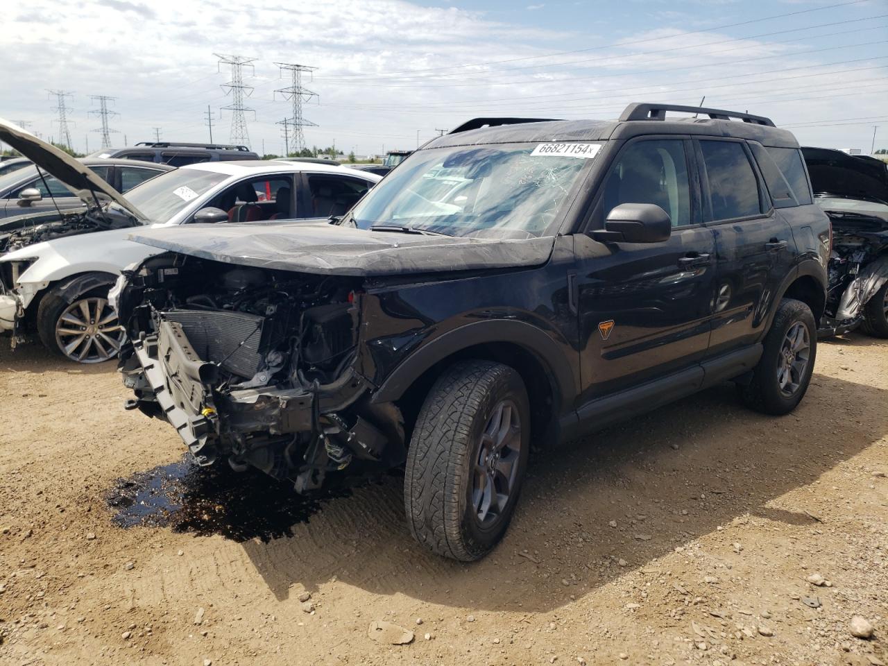 2023 FORD BRONCO SPORT BADLANDS VIN:3FMCR9D98PRD33343