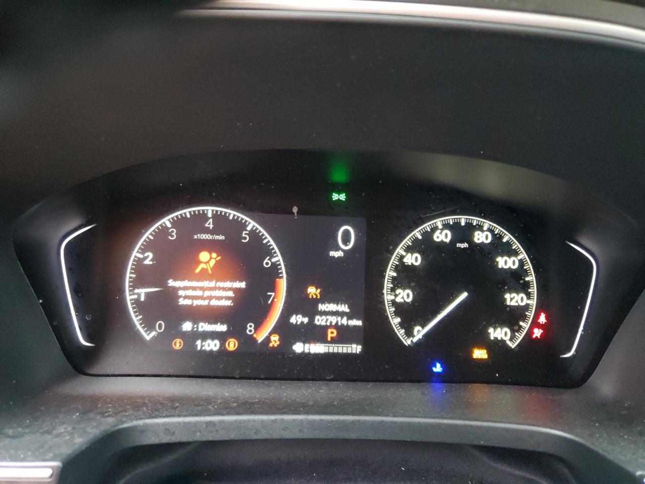 2023 HONDA PILOT TOURING VIN:5FNYG1H74PB009012