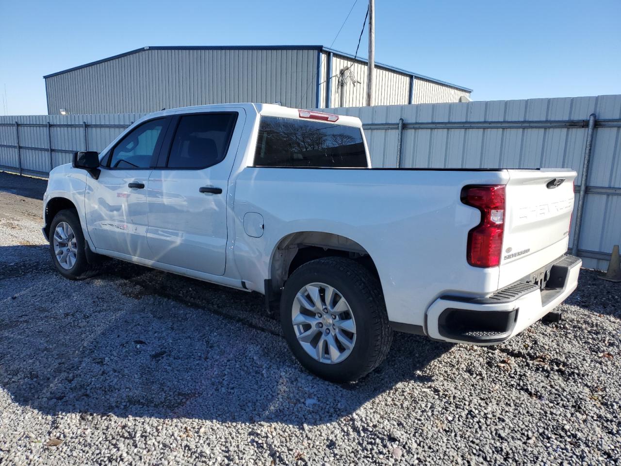 2022 CHEVROLET SILVERADO C1500 CUSTOM VIN:1GCPABEK8NZ521228