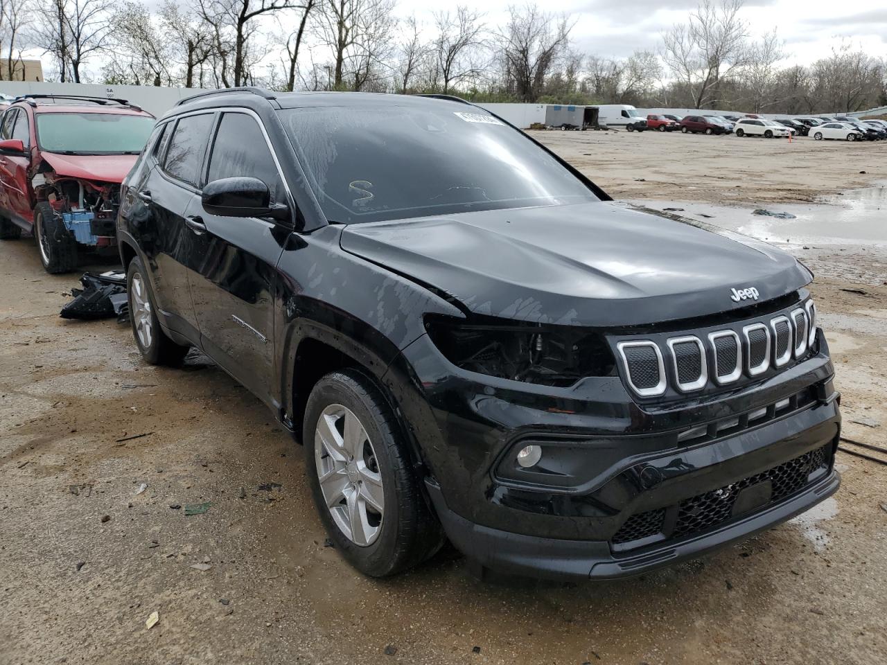 2022 JEEP COMPASS LATITUDE VIN:3C4NJCBB8NT109576