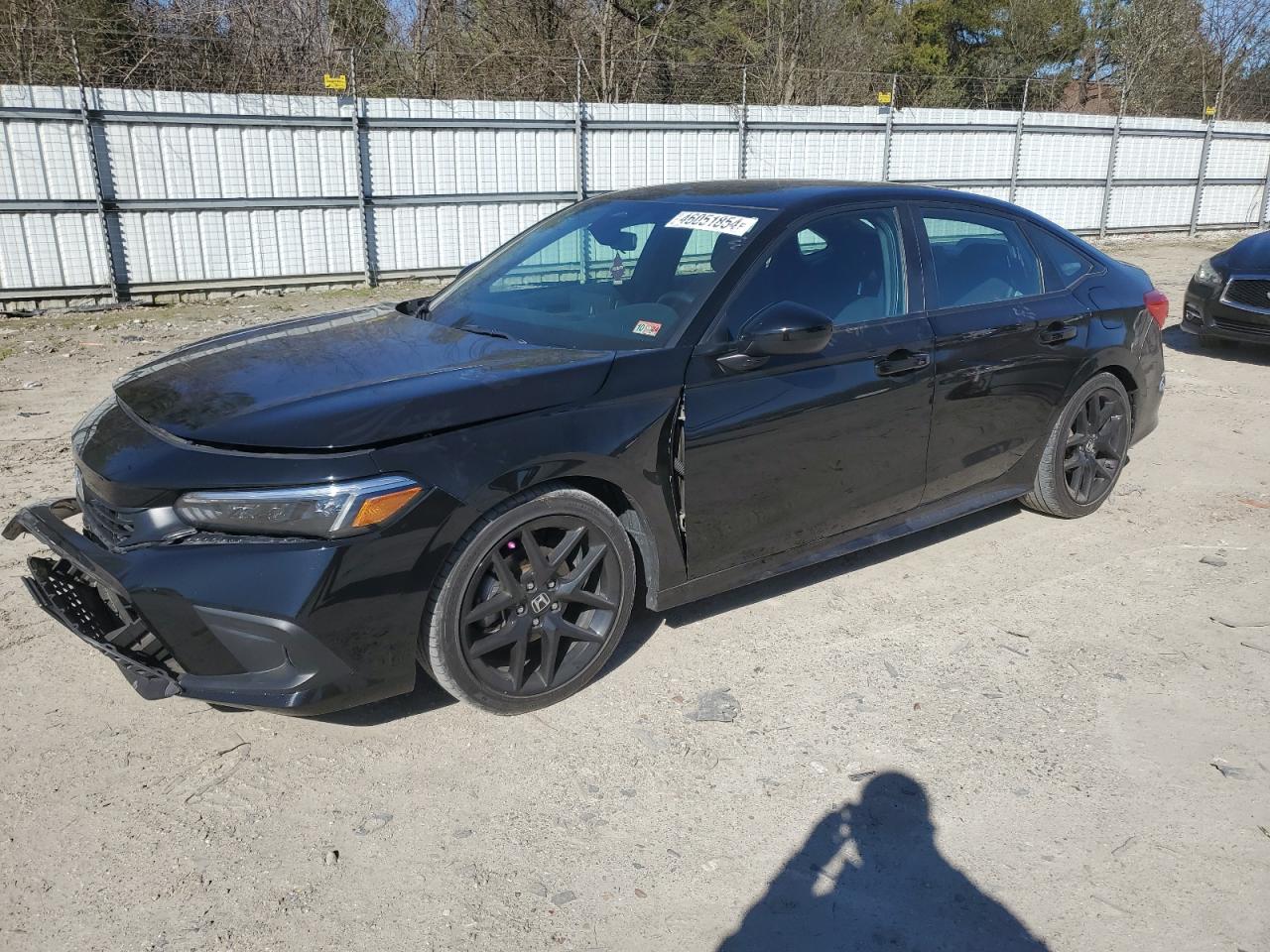 2022 HONDA CIVIC SPORT VIN:2HGFE2F54NH546203