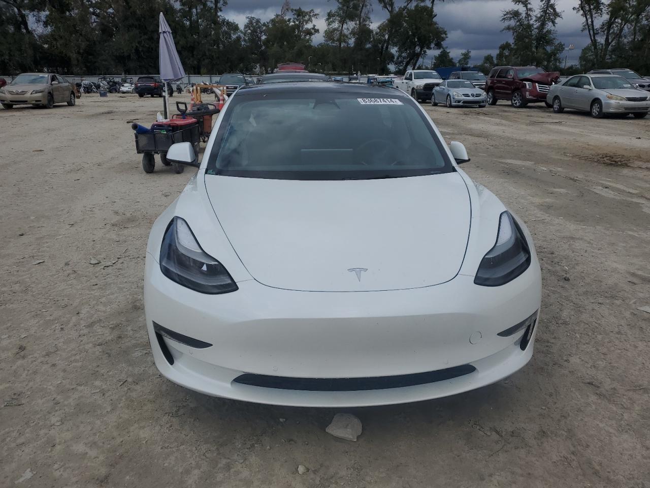 2022 TESLA MODEL 3  VIN:5YJ3E1EB7NF205645