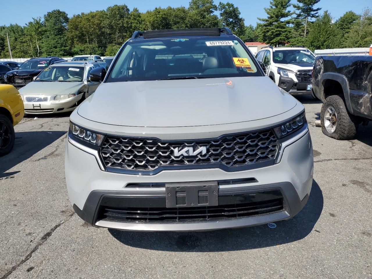 2022 KIA SORENTO S VIN:5XYRLDLC2NG129936