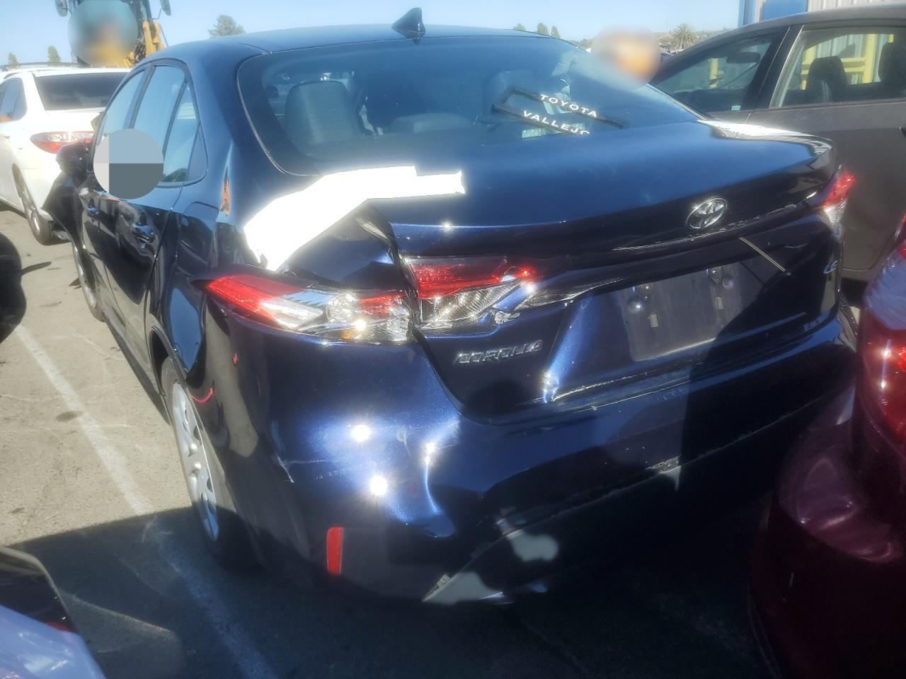 2022 TOYOTA COROLLA LE VIN:5YFEPMAE9NP315752