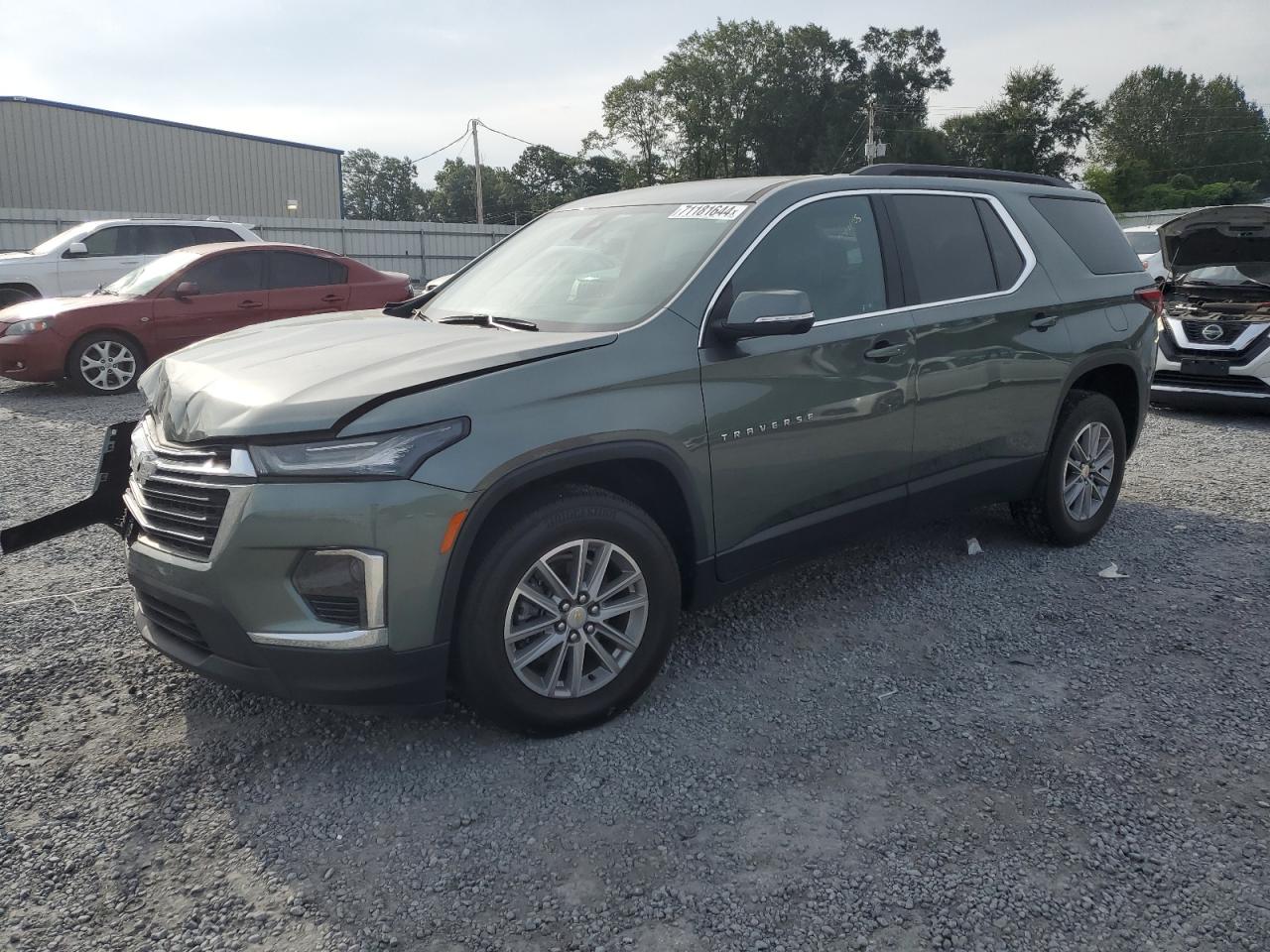 2022 CHEVROLET TRAVERSE LT VIN:1GNERGKW2NJ129534