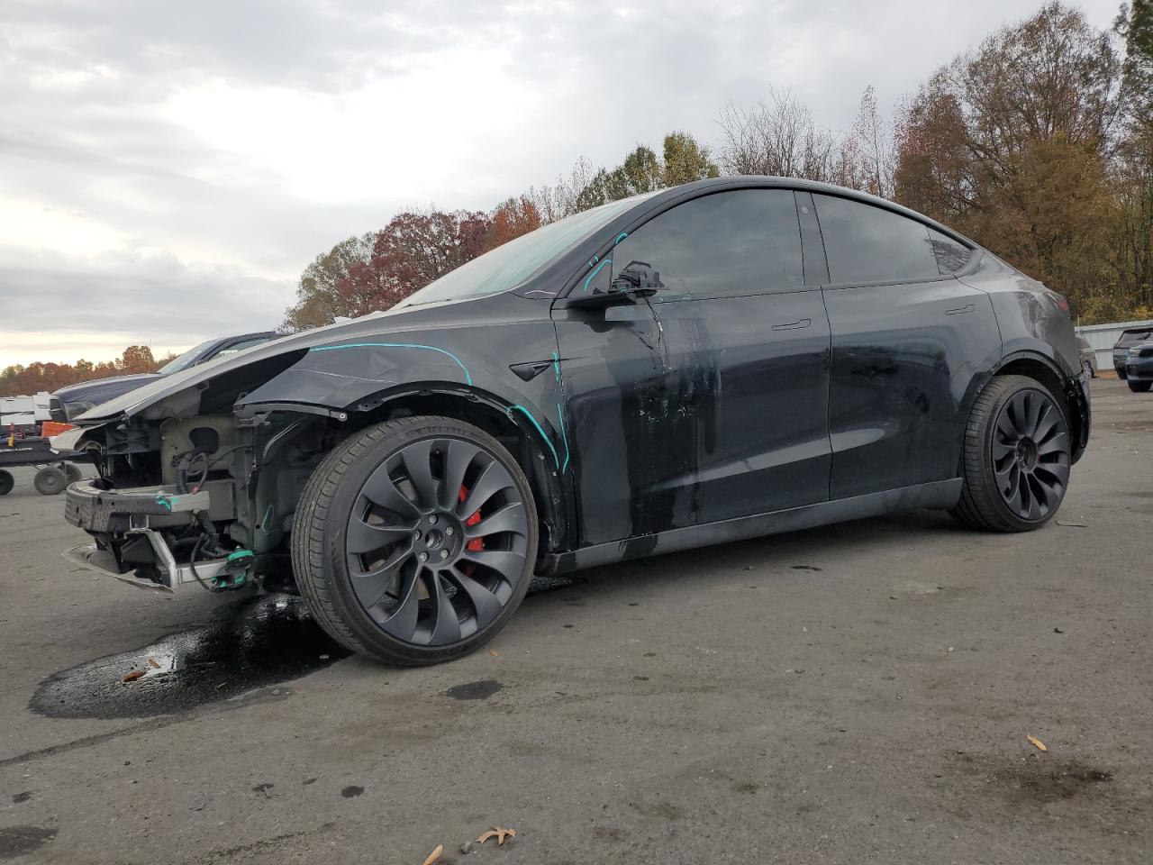 2022 TESLA MODEL Y  VIN:7SAYGDEF3NF576003
