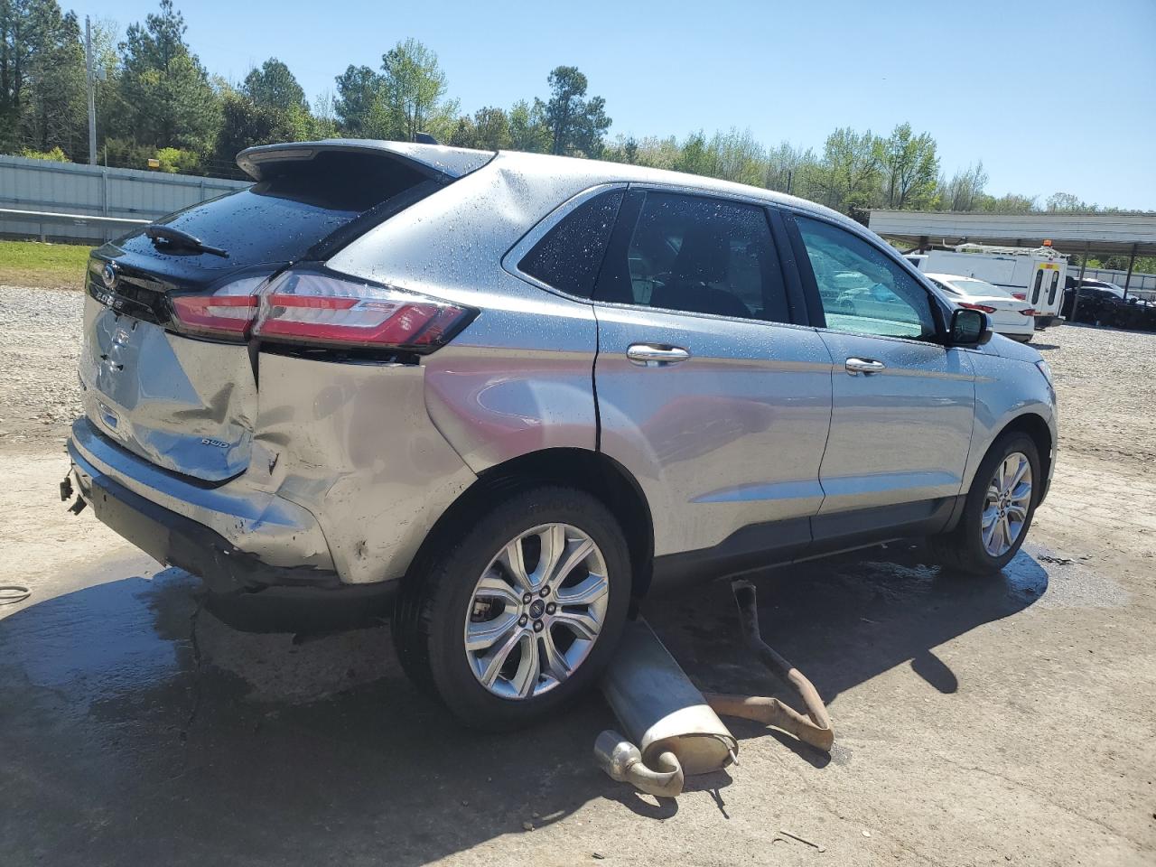 2022 FORD EDGE TITANIUM VIN:2FMPK4K98NBA42199