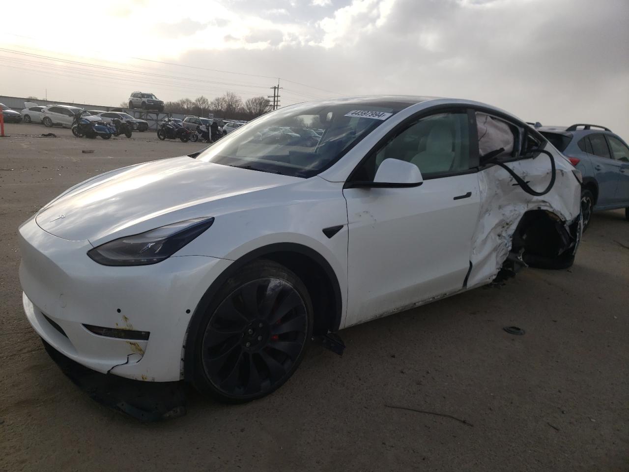 2022 TESLA MODEL Y  VIN:7SAYGDEF4NF336443