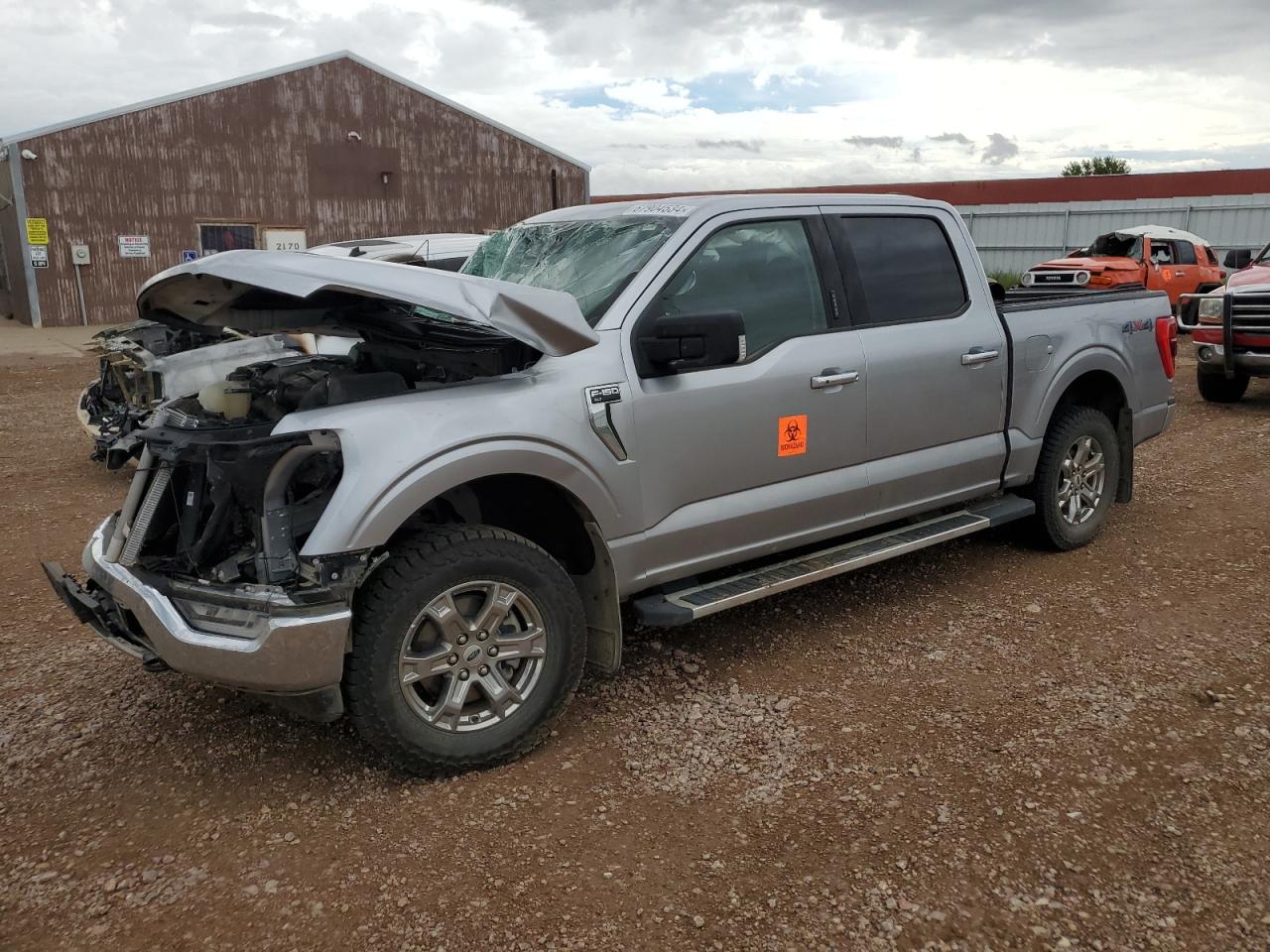 2022 FORD F150 SUPERCREW VIN:1FTEW1EP4NFB50133