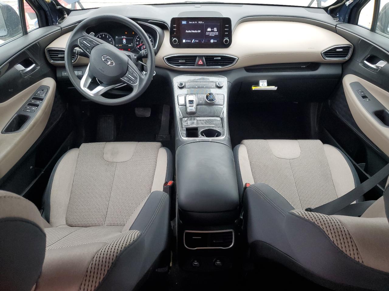 2022 HYUNDAI SANTA FE SE VIN:5NMS1DAJ5NH472044