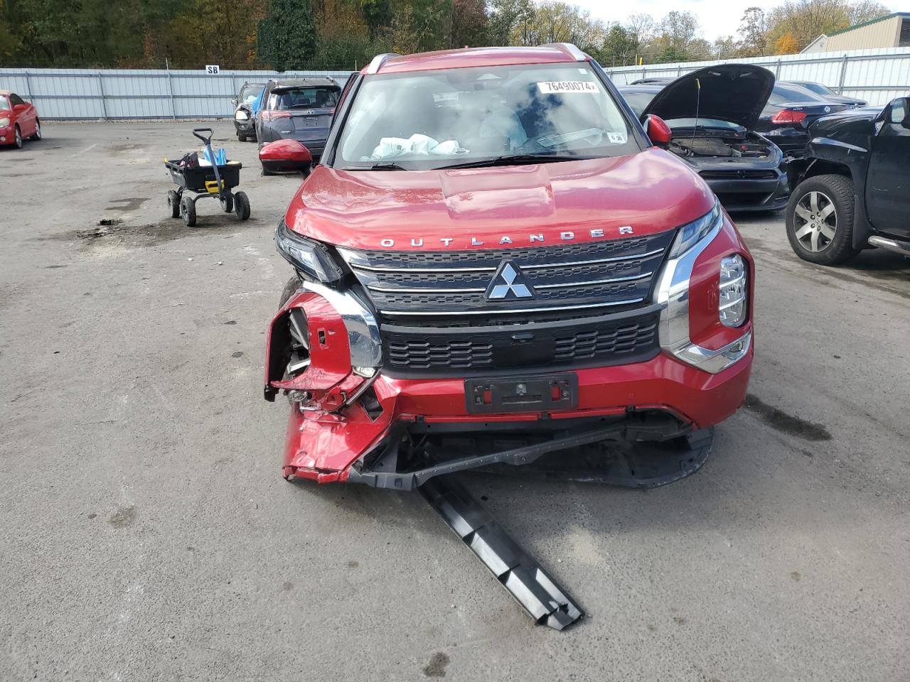 2022 MITSUBISHI OUTLANDER SE VIN:JA4J4UA84NZ012430