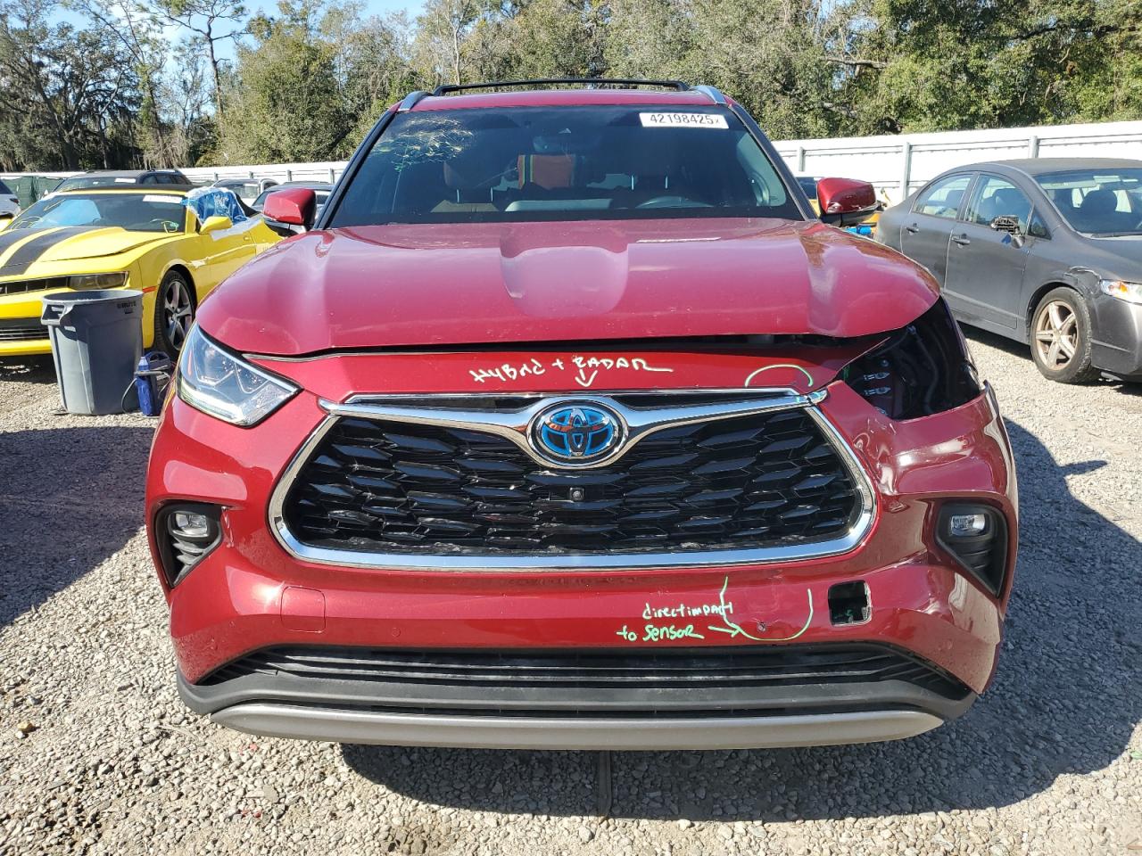 2023 TOYOTA HIGHLANDER HYBRID LIMITED VIN:5TDEBRCH7PS112310