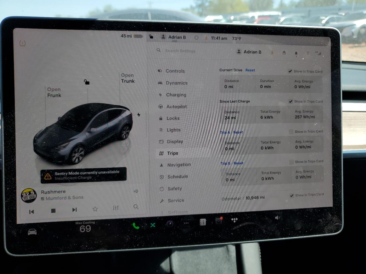 2023 TESLA MODEL Y  VIN:7SAYGDEE4PF802074