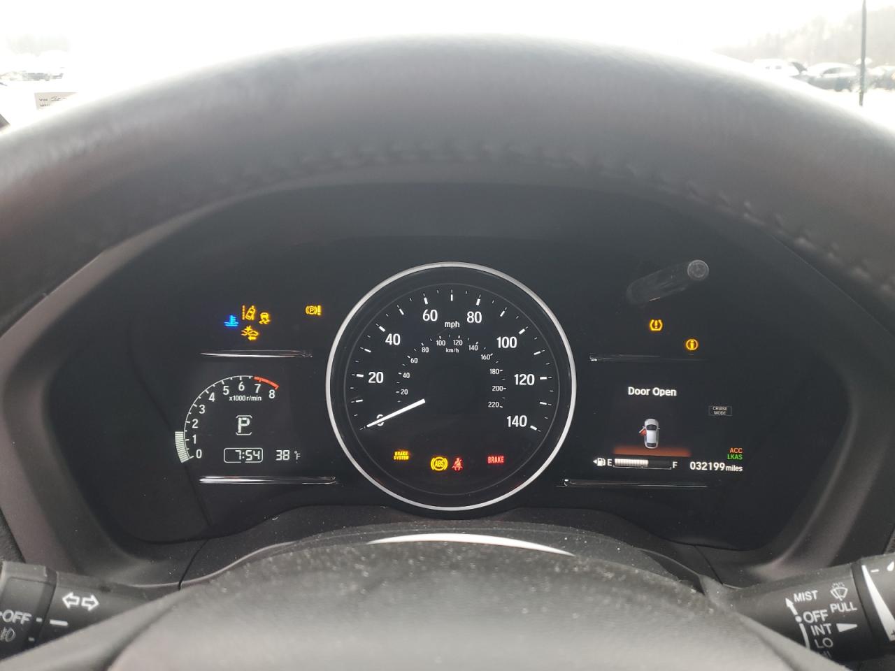 2022 HONDA HR-V EXL VIN:3CZRU6H76NM738822