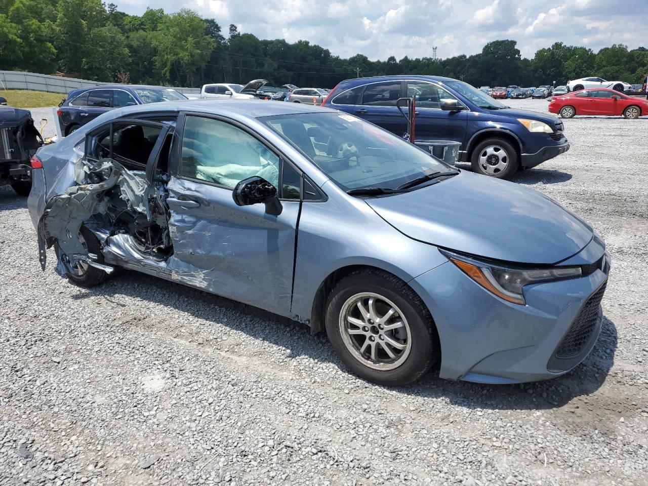 2022 TOYOTA COROLLA LE VIN:JTDEAMDE7NJ049875