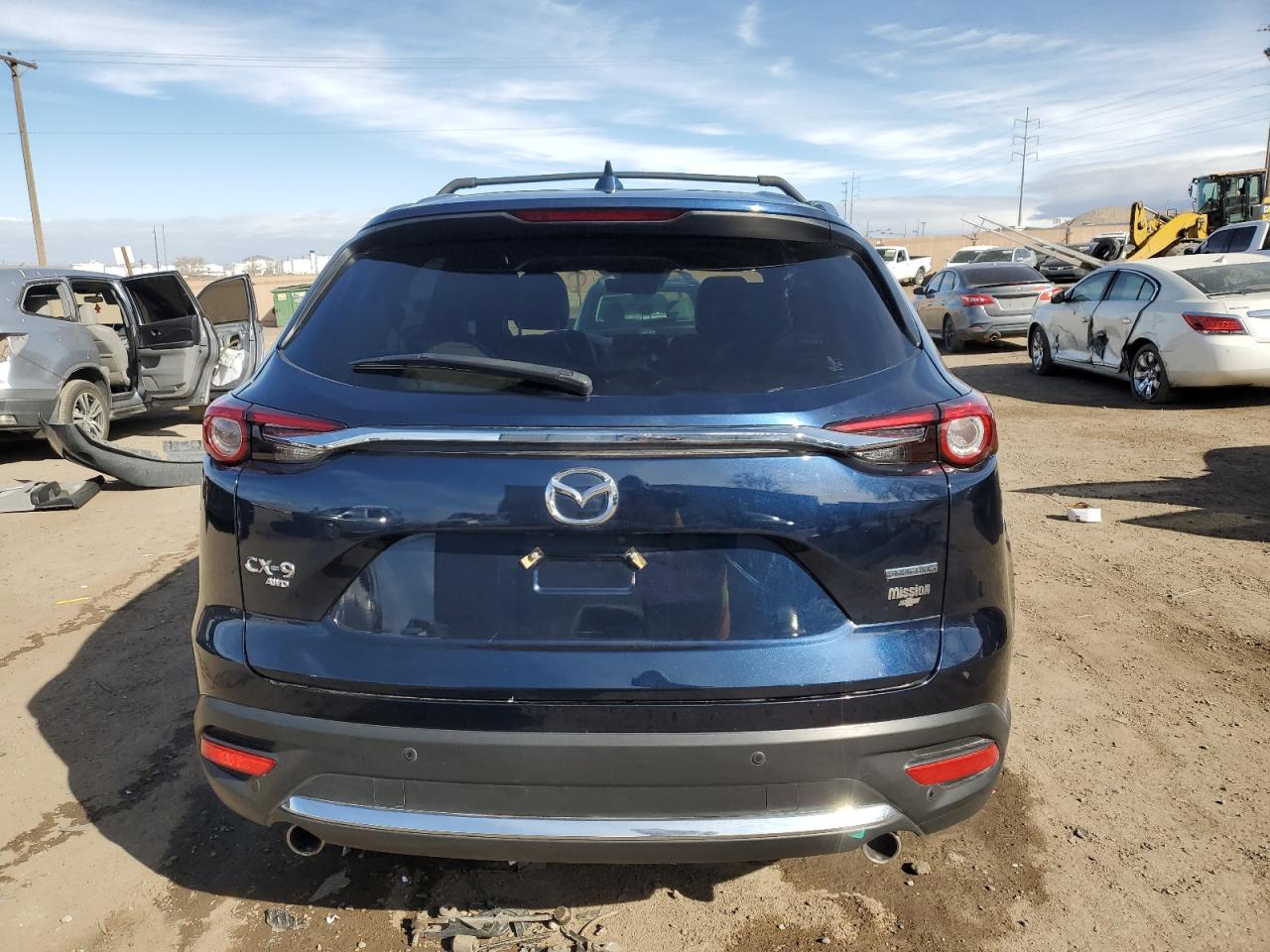 2022 MAZDA CX-9 GRAND TOURING VIN:JM3TCBDY6N0609379