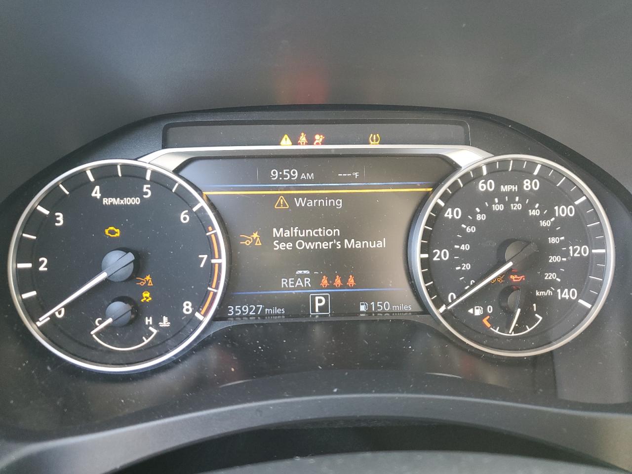 2023 NISSAN ALTIMA SV VIN:1N4BL4DV0PN381025