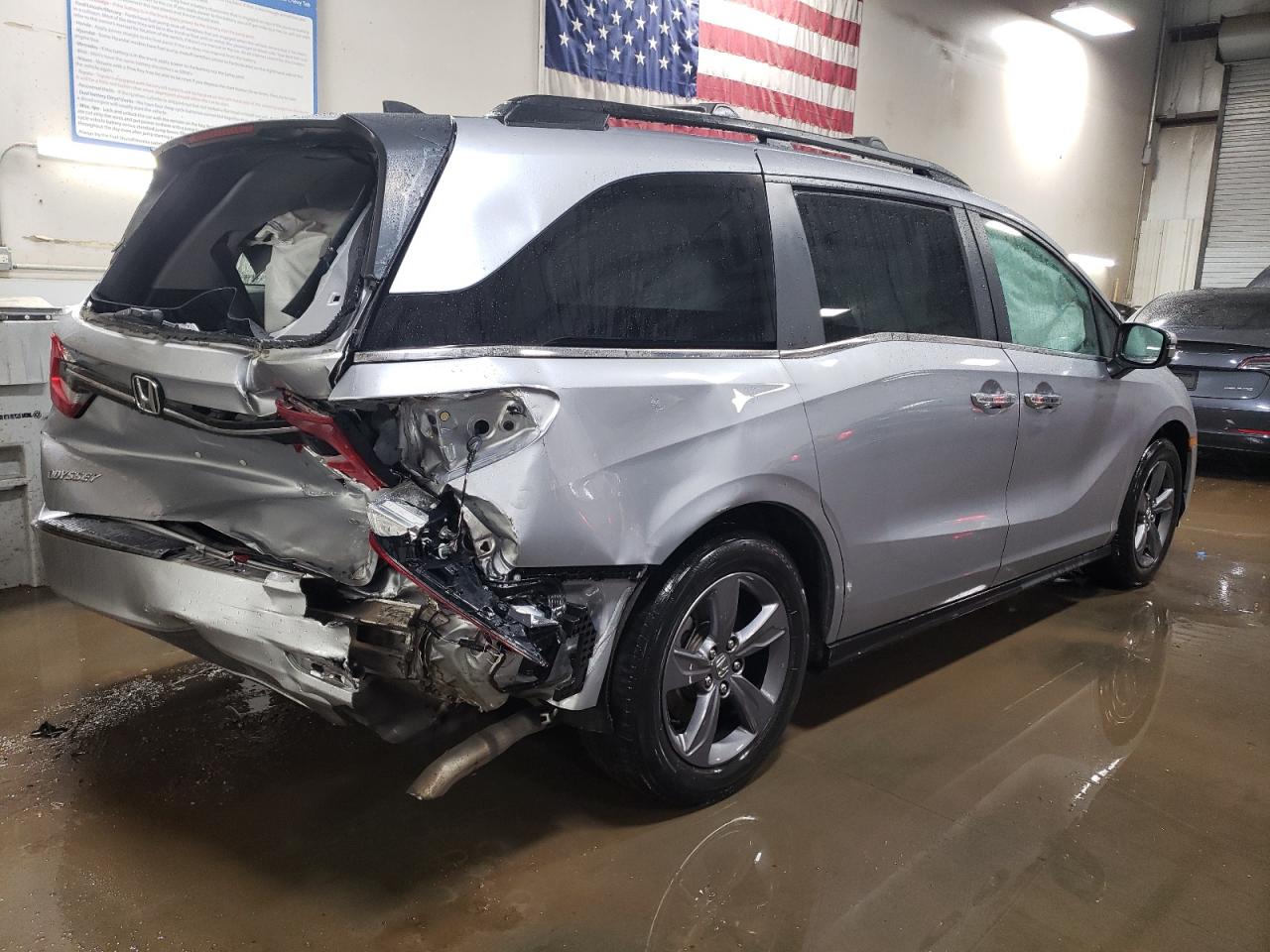 2022 HONDA ODYSSEY EX VIN:5FNRL6H58NB029322