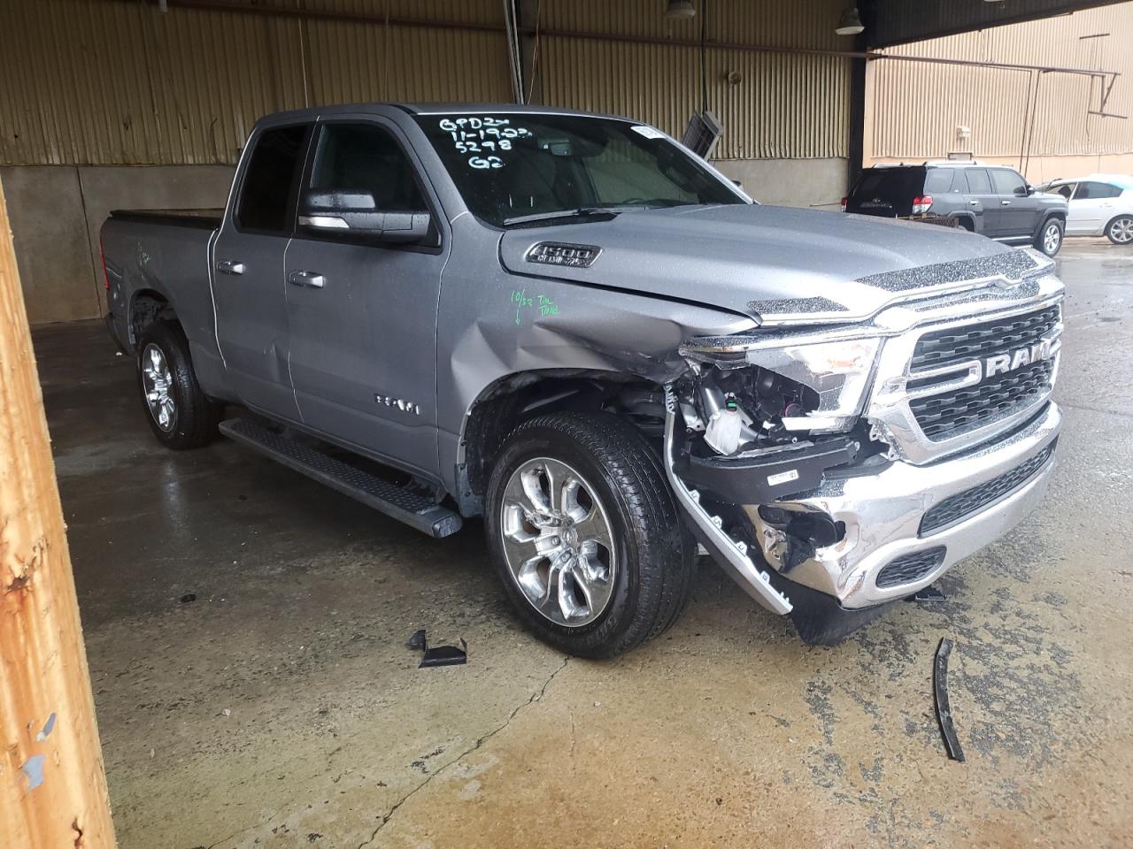 2022 RAM 1500 BIG HORN/LONE STAR VIN:1C6SRFBTXNN175298