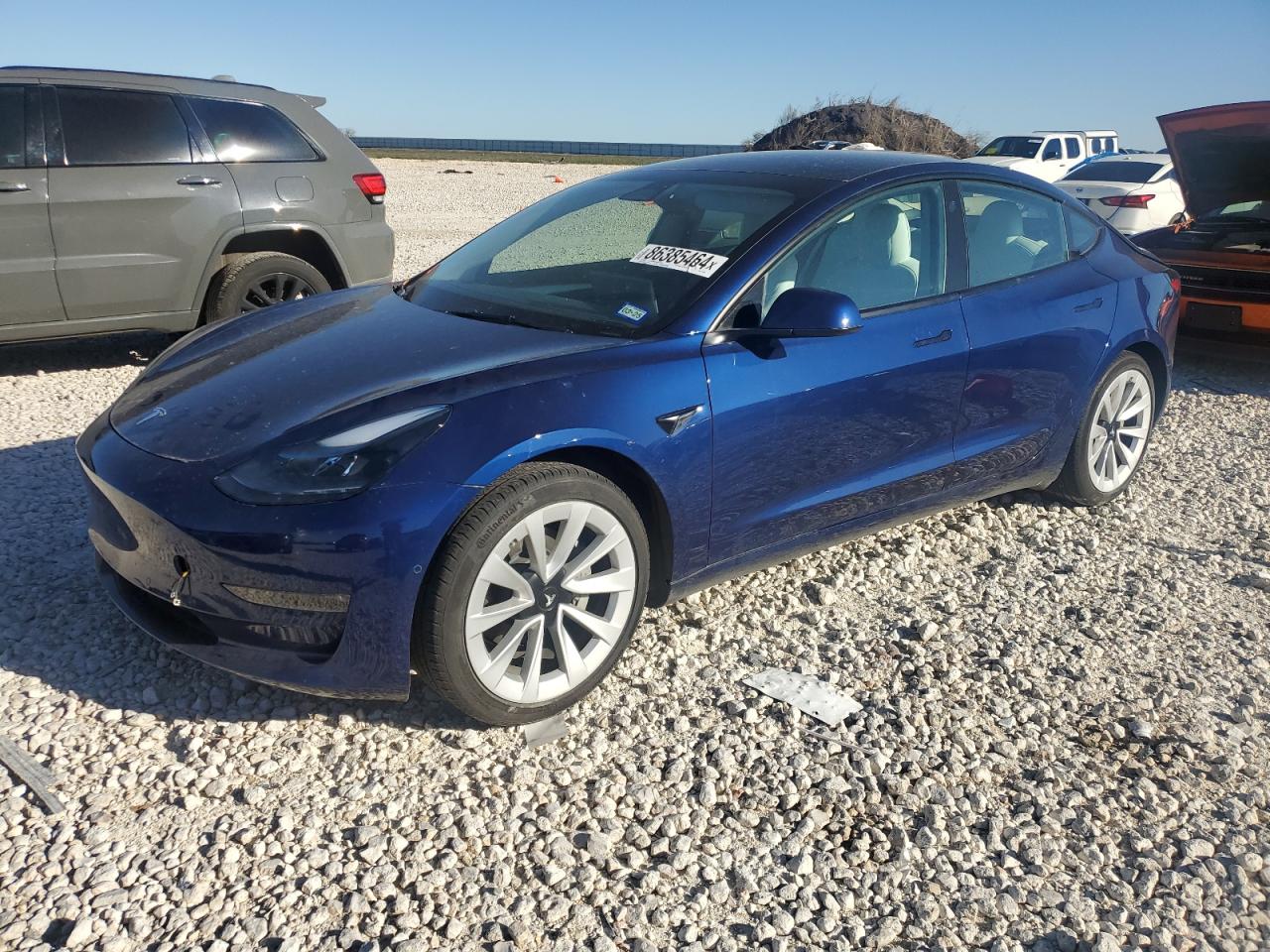 2022 TESLA MODEL 3  VIN:5YJ3E1EB3NF198144