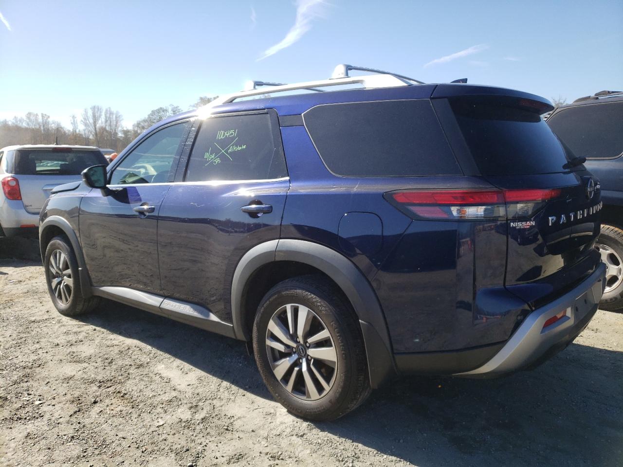 2022 NISSAN PATHFINDER SL VIN:5N1DR3CA5NC253653