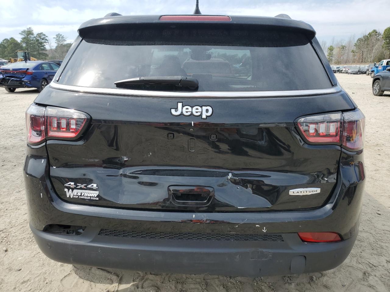 2022 JEEP COMPASS LATITUDE VIN:3C4NJDBB0NT121596