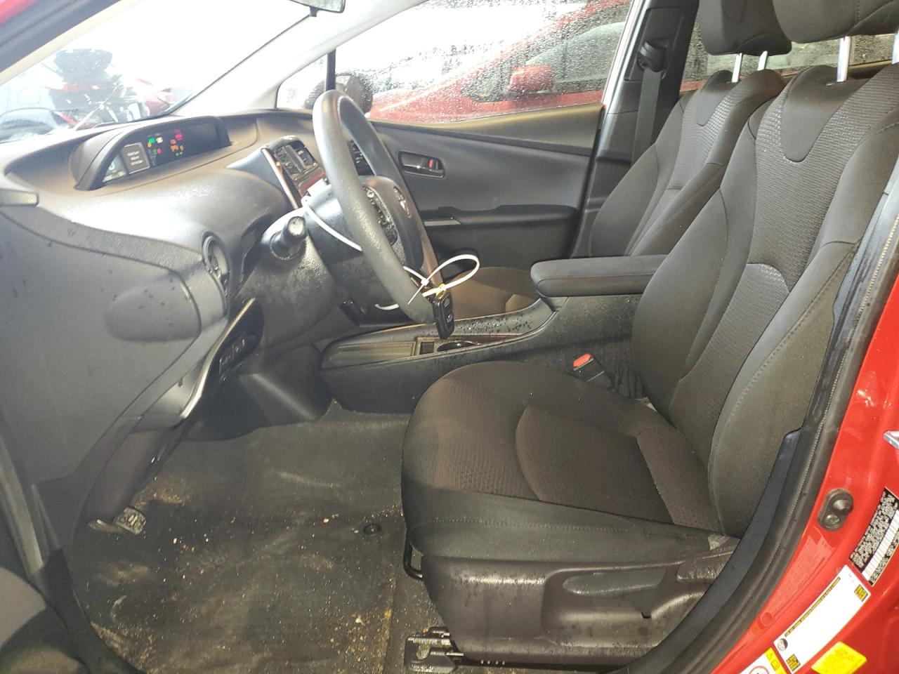 2022 TOYOTA PRIUS NIGHT SHADE VIN:JTDKAMFUXN3171805