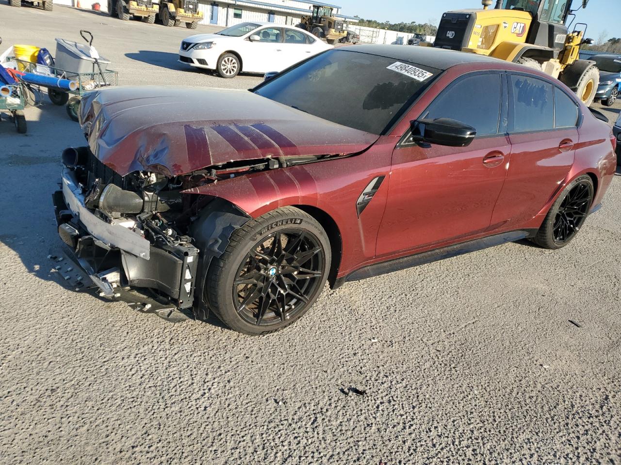 2023 BMW M3 COMPETITION VIN:WBS43AY01PFP95661