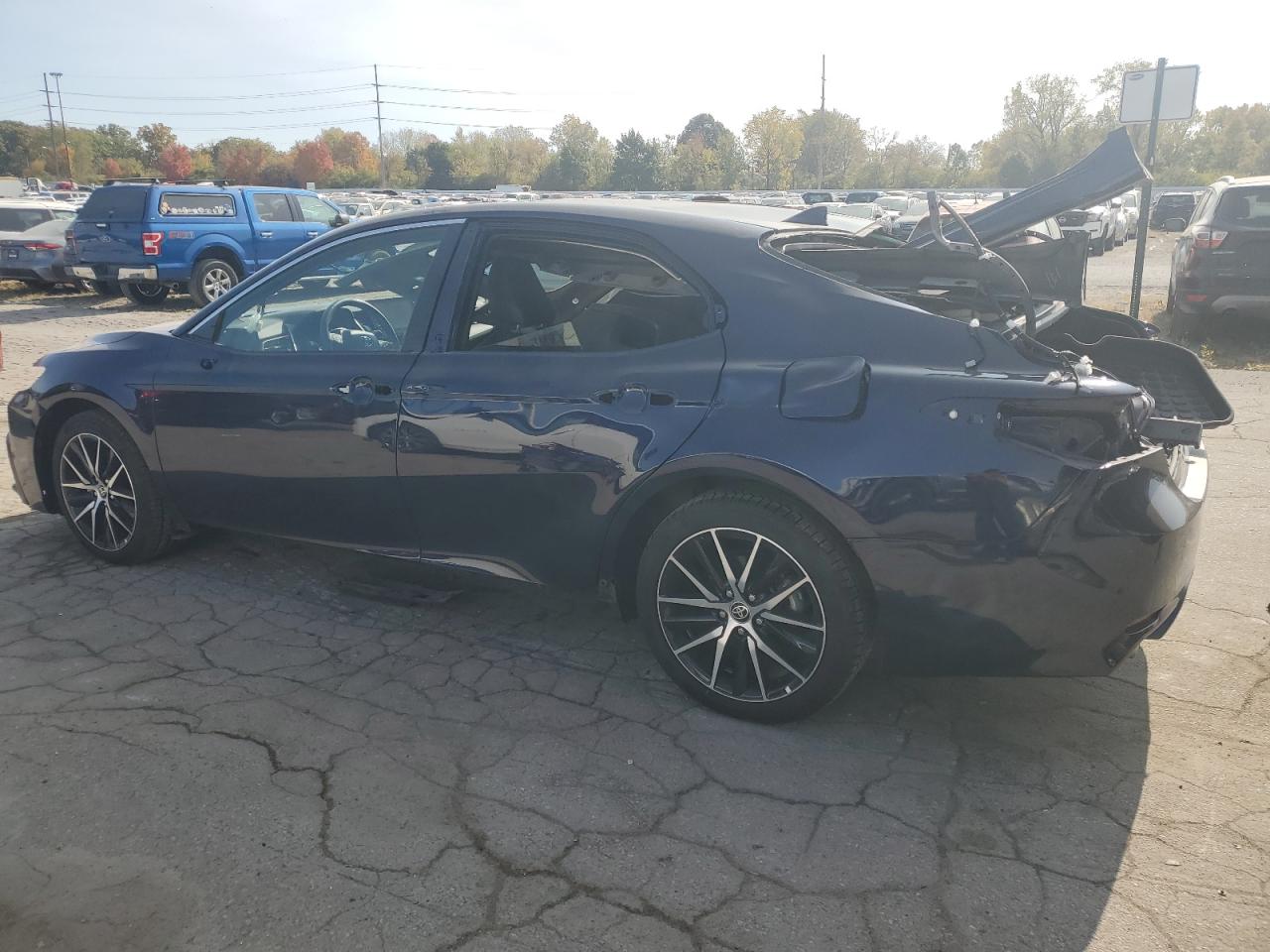 2022 TOYOTA CAMRY NIGHT SHADE VIN:4T1S31AK7NU586245