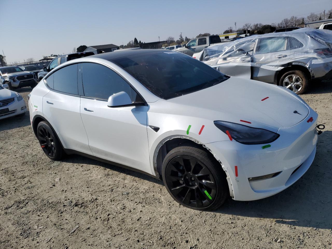2022 TESLA MODEL Y  VIN:7SAYGDEE9NF411550