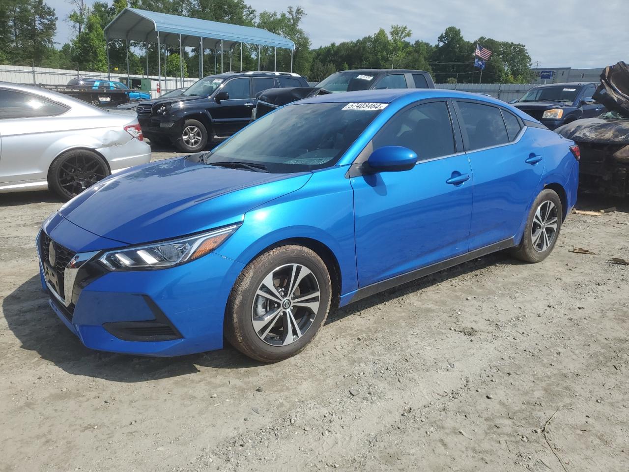 2023 NISSAN SENTRA SV VIN:3N1AB8CVXPY245654