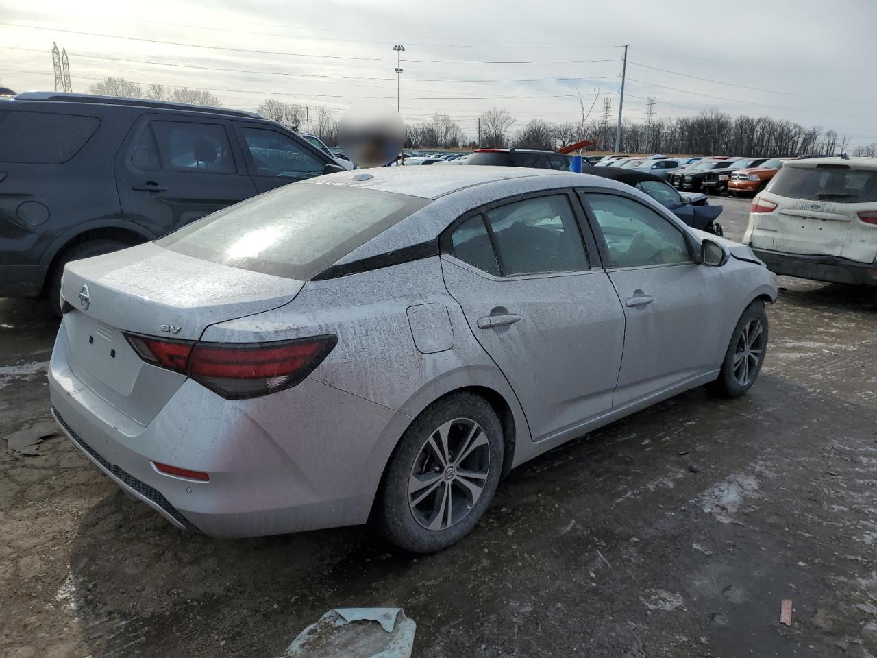2022 NISSAN SENTRA SV VIN:3N1AB8CV5NY273259