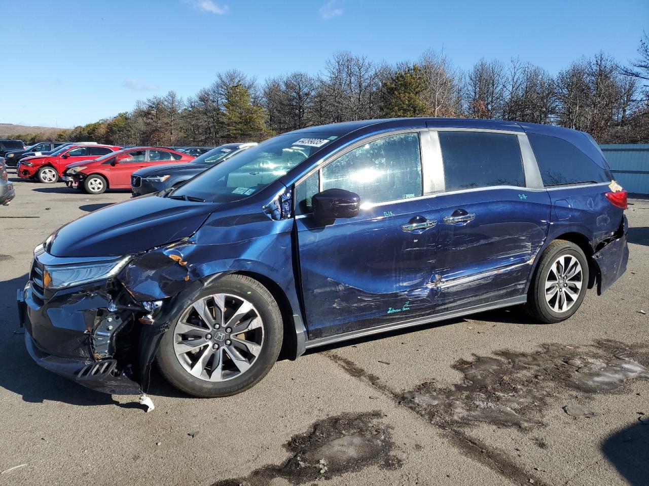 2023 HONDA ODYSSEY EXL VIN:5FNRL6H65PB034599
