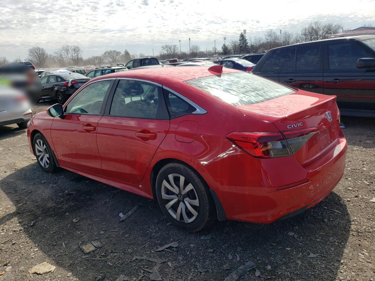 2022 HONDA CIVIC LX VIN:2HGFE2F22NH522598